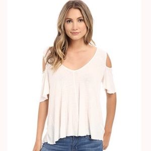 Free People Bittersweet Cold Shoulder Top